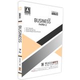 Business A-Level Topical Past Paper 2