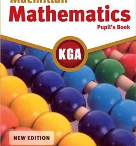 MACMILLAN MATH PUPIL BOOK - KGA