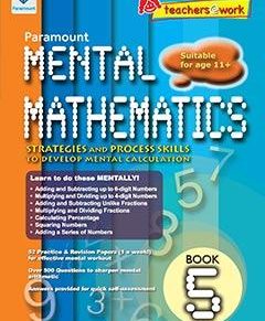 PARAMOUNT MENTAL MATHEMATICS BOOK-5 (pb)