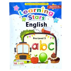 Learning Stars English Book Pre Level 3