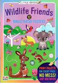 LITTLE ARTISTS: WILDLIFE FRIENDS 12 MAGIC WATER POSTERS